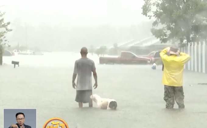 พายุ “ฮาร์วีย์” ยังถล่มเทกซัส-“ฮิวส์ตัน” น้ำท่วมหนัก