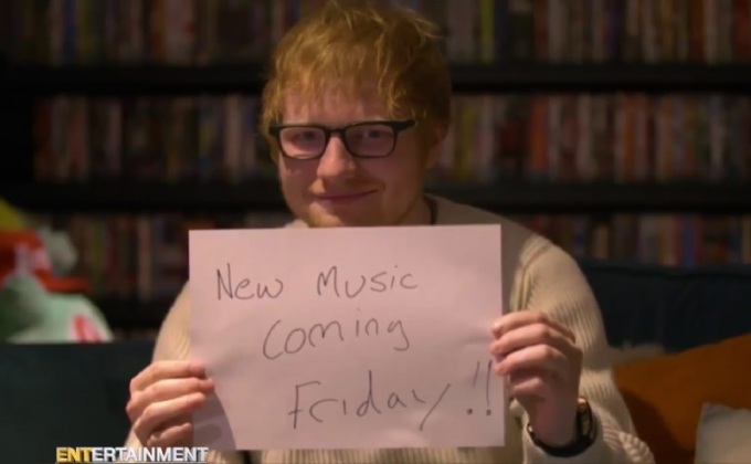 Ed Sheeran เตรียมเซอร์ไพรส์แฟน ปล่อยงานใหม่ต้อนรับปี2017