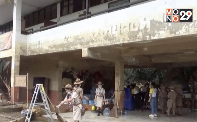 เร่งฟื้นฟูสภาพแวดล้อมหลังน้ำลด จ.อุบลราชธานี