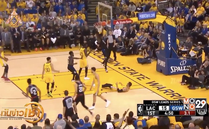 แอลเอ พลิกเกมเอาชนะ โกลเด้น สเตท 135-131