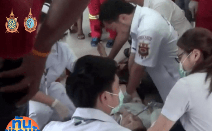 ตำรวจ สภ.เสม็ด ช็อกดับคาห้องวิทยุสื่อสาร