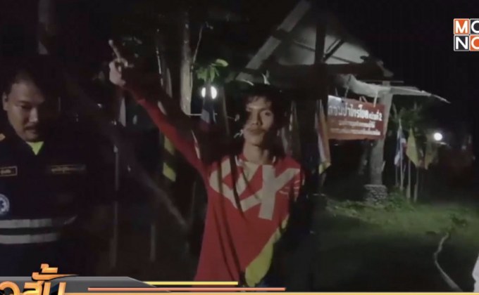 พบแล้วกลุ่มขี่รถวิบากติดอยู่กลางป่าไทรโยค