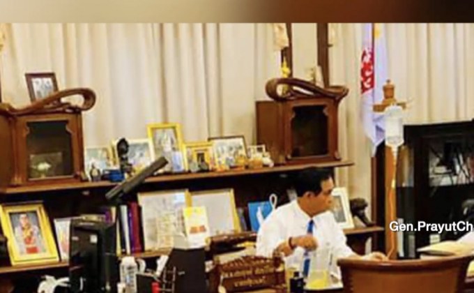 โซเชียลแชร์ภาพนายกฯให้น้ำเกลือหลังโหมทำงานหนัก