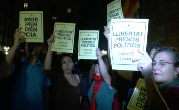 สเปนจับกุมประธานสภากาตาลุญญา