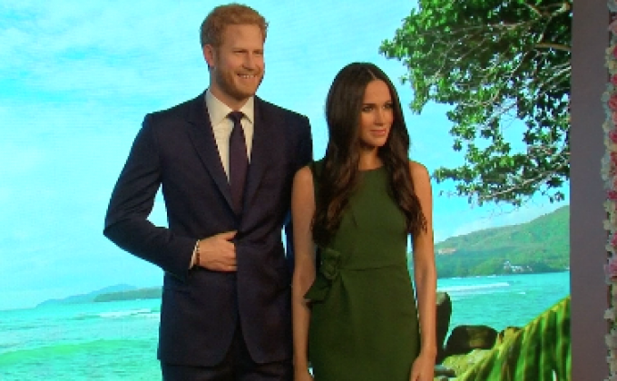 “มาดามทุสโซ” โชว์หุ่นขี้ผึ้งพระคู่หมั้นเจ้าชายแฮร์รี่