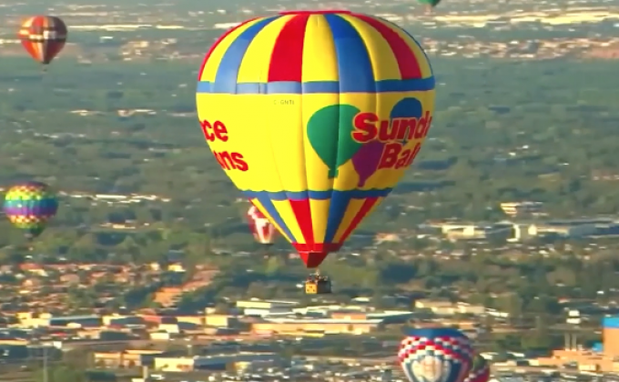 ​เทศกาลบอลลูนนานาชาติในสหรัฐฯ