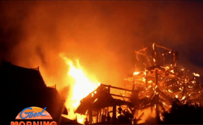 ไฟไหม้พิพิธภัณฑ์แม่สะเรียงวอดทั้งหลัง