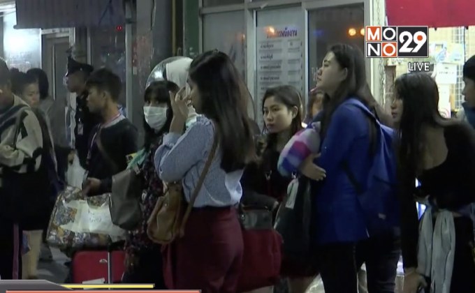 แท็กซี่ไม่เพียงพอรองรับประชาชนเดินทางกลับ