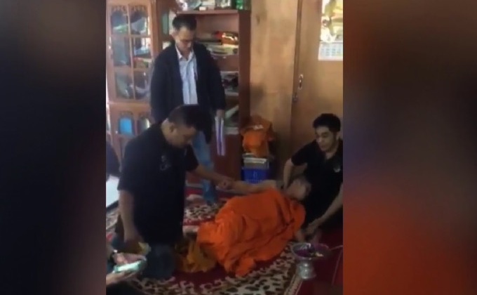 เจ้าอาวาสเป็นลม 3 รอบ หลังถูกจับคาวัดซื้อบริการเด็ก 