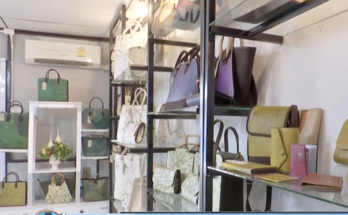 เเฟชั่นกระเป๋าจากใบบัว เพิ่มมูลค่าสินค้าชุมชน