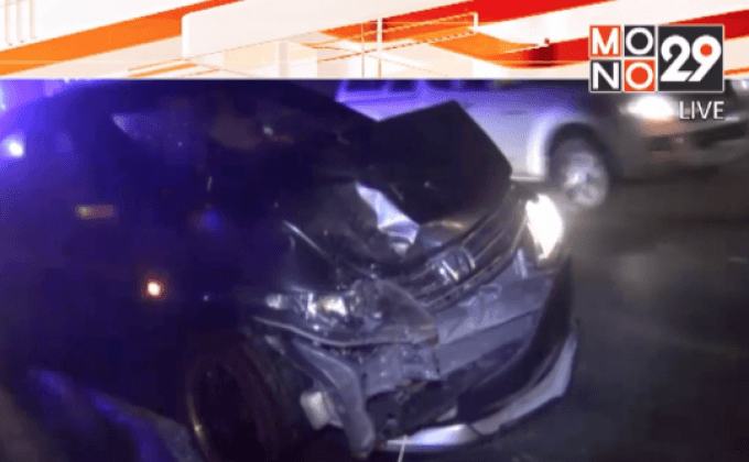 ขี่รถจักรยานยนต์ย้อนศรถูกรถยนต์ชนเสียชีวิต