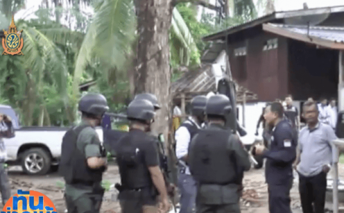 บุกรวบชายคลั่งปาระเบิด-ยิงใส่บ้าน ดับ 1 เจ็บ 6