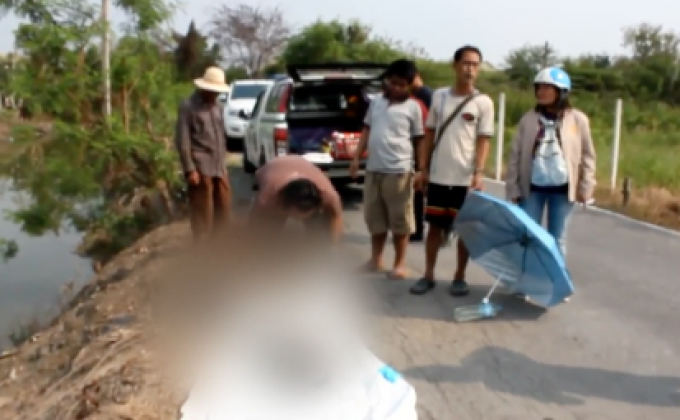 คุมแม่ทำแผนฯ ผลักลูก 2 ขวบ ตกคลองเสียชีวิต