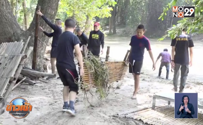 ฟื้นฟู “ตลาดโอ๊ะป่อย” จ.ราชบุรี หลังน้ำป่าคลี่คลาย