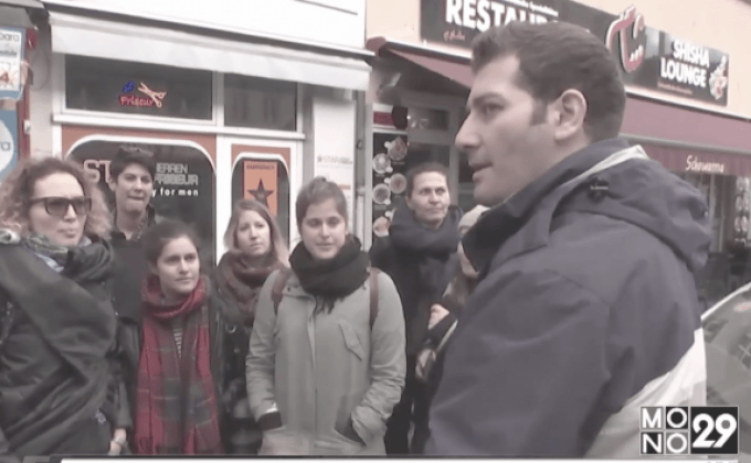 ไกด์นำผู้ลี้ภัยชมกรุงเบอร์ลิน เยอรมนี