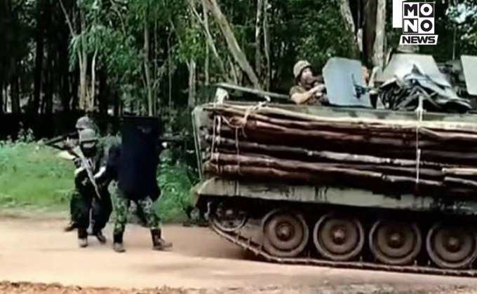 ทภ.2 เปิดยุทธการพิทักษ์ซำแต สกัดยานเกราะฝ่ายตรงข้าม