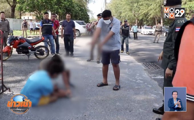 คุมตัวสองวัยรุ่นยิงอริทำแผน