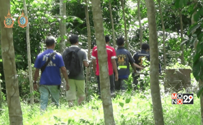 พบโครงกระดูกลูกจ้างสวนยางเสียชีวิต