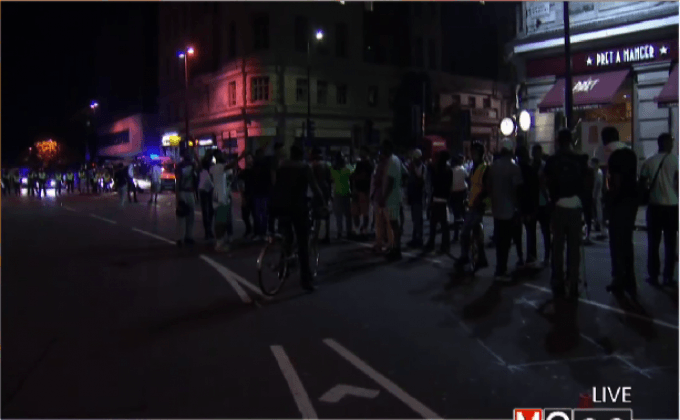 เหตุแทงกันในสวนสาธารณะของอังกฤษ