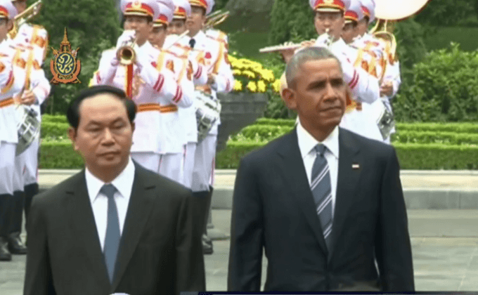 สหรัฐฯ ยกเลิกคว่ำบาตรอาวุธแก่เวียดนาม