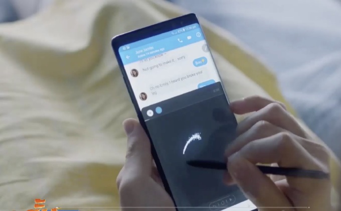 เปิดตัวซัมซุง กาแลคซี่ โน้ต 8