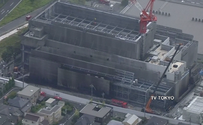 เหตุไฟไหม้อาคารที่กำลังก่อสร้างในญี่ปุ่น ดับ 5