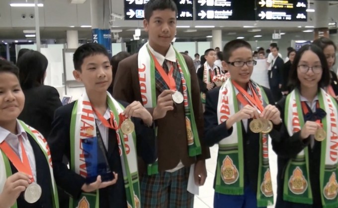 นักเรียนไทยคว้ารางวัลวิชาการโอลิมปิก 24 รางวัล