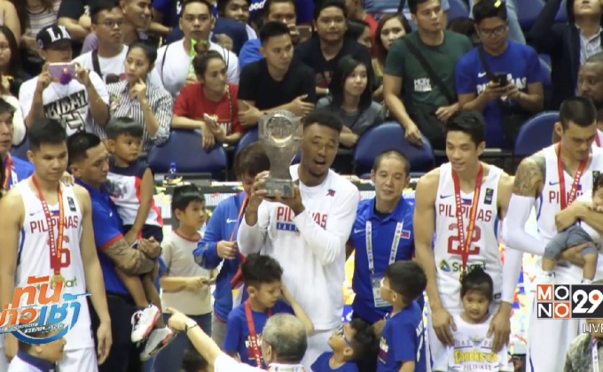 ฟิลิปปินส์แชมป์ยัดห่วงซีบ้า 2017 ไทยคว้าอันดับ 3