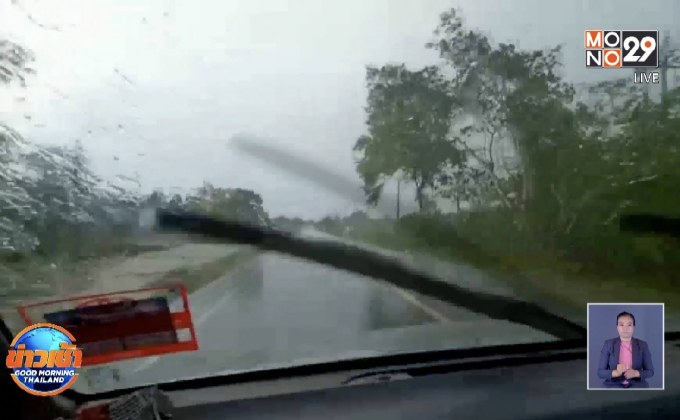 พายุฤดูร้อนถล่มหลายจังหวัดภาคอีสาน