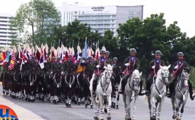 บรรยากาศสวนสนามวันทหารผ่านศึก