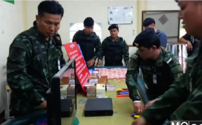 บุกจับบ่อนพนันย่านบางใหญ่จ.นนทบุรี