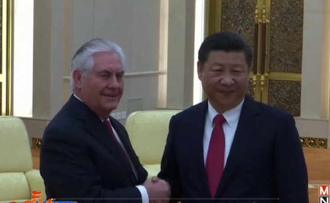 รมว.ต่างประเทศสหรัฐฯ เยือนจีน