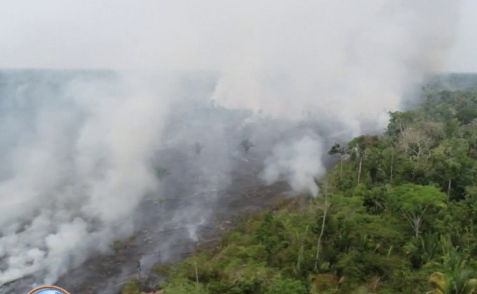 ไฟป่า “อเมซอน” ยังลุกลาม