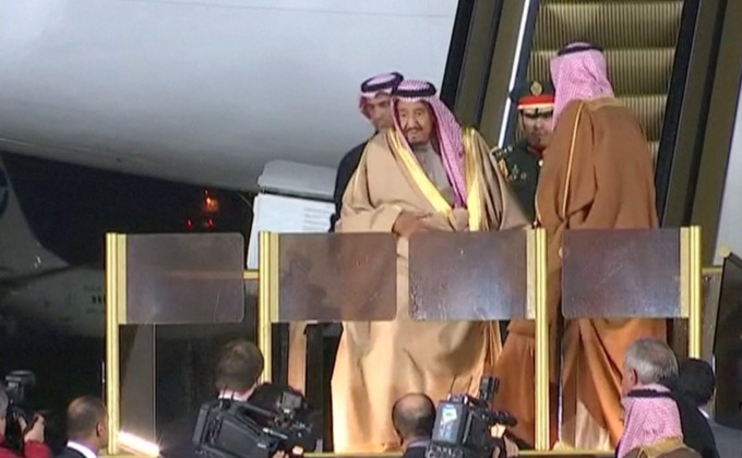 กษัตริย์ซาอุฯเสด็จเยือนรัสเซีย