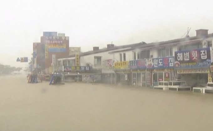 ไต้ฝุ่น “ไห่เฉิน” พัดถล่ม 2 เกาหลี