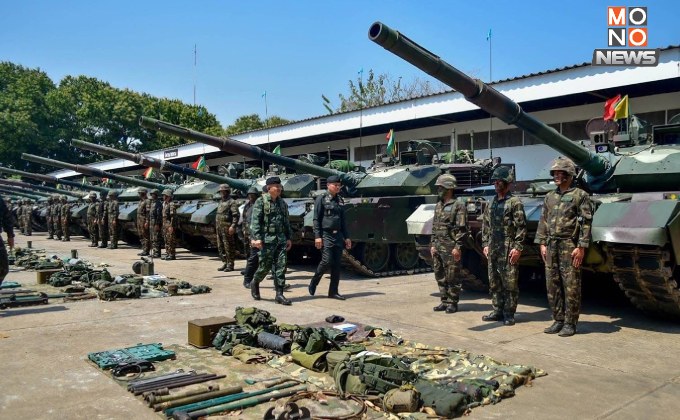 “มทภ.2” ตรวจความพร้อมรบ กองพันทหารปืนใหญ่ที่ 103 รองรับภารกิจ ทบ. ลั่น “พร้อมเคลื่อนกำลังเข้าที่หมาย เมื่อมีคำสั่ง”