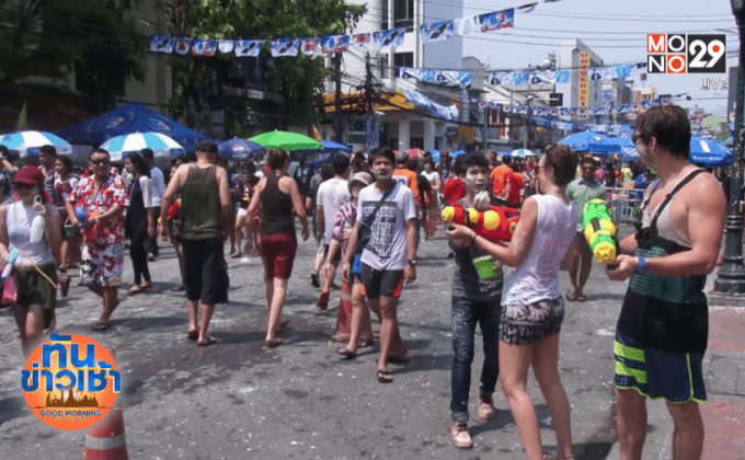 สงกรานต์ถนนข้าวสารคึกคัก