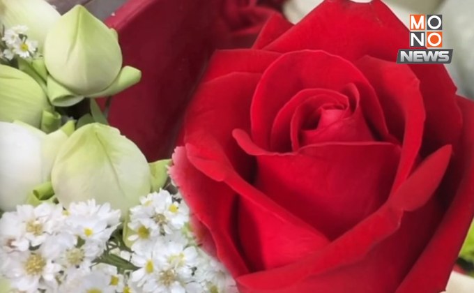 ราคาดอกไม้ปรับขึ้น รับวันมาฆบูชา-วาเลนไทน์