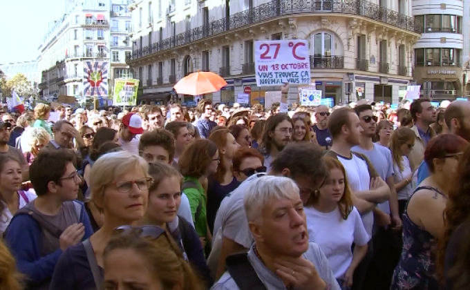 30 เมืองทั่วโลกเดินขบวนชวนลดโลกร้อน