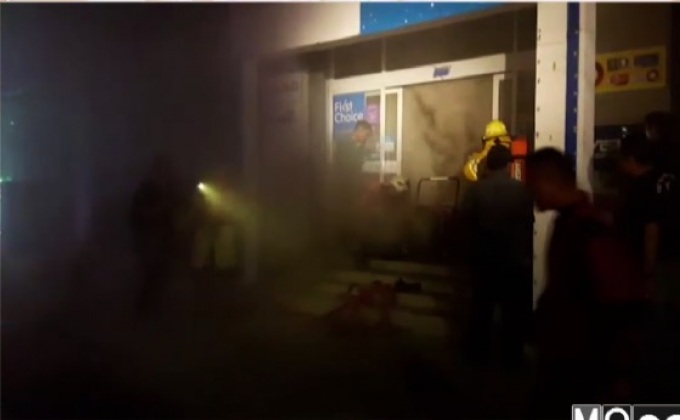 เพลิงไหม้ร้านไอทีวอด 2 คูหาที่ จ.สุรินทร์