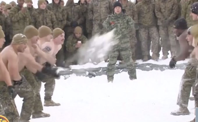 ทหารเกาหลีใต้-สหรัฐฯ ซ้อมในสภาพอากาศหนาวจัด