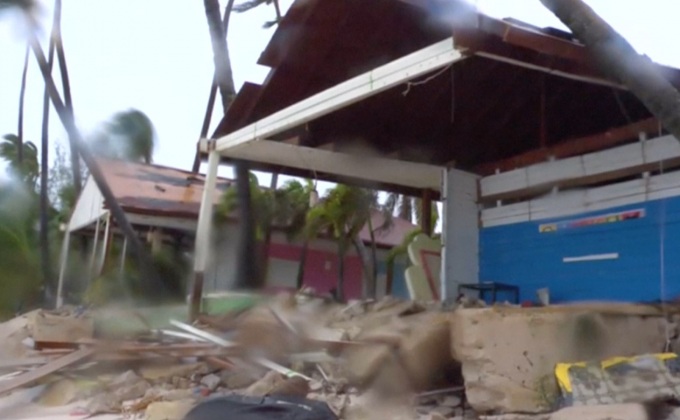 เฮอร์ริเคนมาเรียจ่อถล่มโดมินิกัน