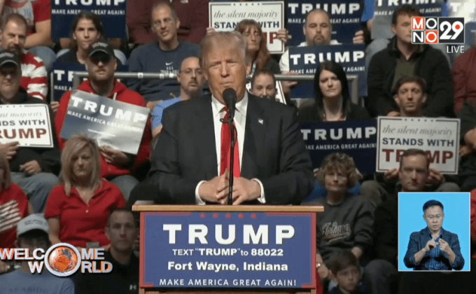 “ทรัมป์” วิจารณ์นโยบายการค้าจีน