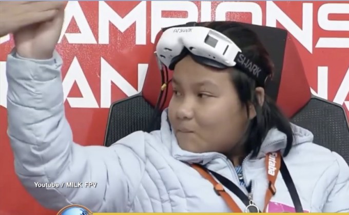 “น้องมิลค์” ผงาดแชมป์โลกบินโดรนสมัยที่ 2