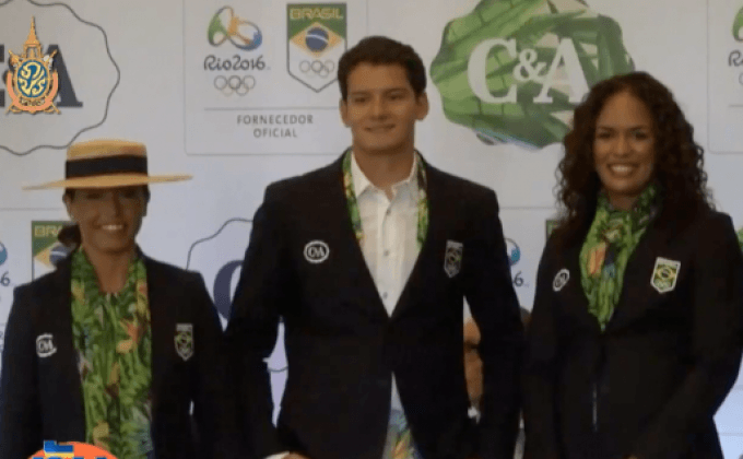เผยโฉมยูนิฟอร์มนักกีฬาบราซิลในพิธีเปิด-ปิด อลป.