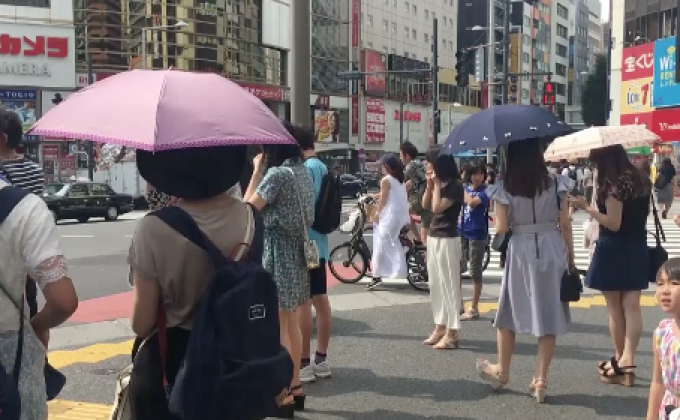 ญี่ปุ่นยังเผชิญคลื่นความร้อนต่อเนื่อง ดับแล้วกว่า 30