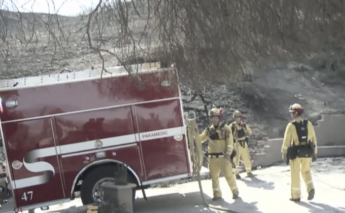 คืบหน้าไฟป่าในแคลิฟอร์เนีย