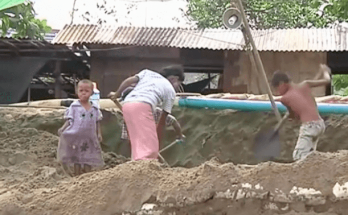 ปัญหาแรงงานเด็กในเมียนมา