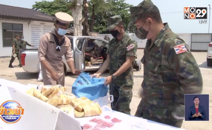 สุดระทึก นรข.ไล่ล่ายิงสกัดรถขนยาบ้ากว่า 5 แสนเม็ด -ไอซ์3กก.