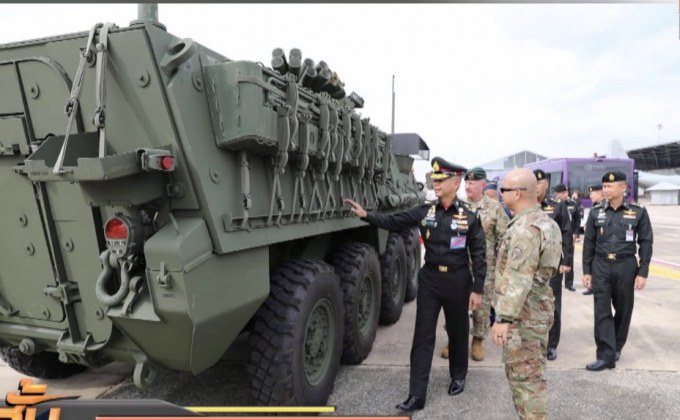 ผบ.ทบ. ระบุ รับมอบยานเกราะสไตเกอร์สัญญาณดี ไทย-สหรัฐฯ